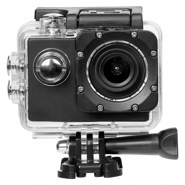 Экшн-камера Minkam, черная с логотипом в Волгограде заказать по выгодной цене в кибермаркете AvroraStore