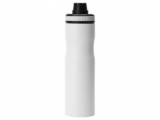 Бутылка для воды Supply Waterline, нерж сталь, 850 мл, белый с логотипом в Волгограде заказать по выгодной цене в кибермаркете AvroraStore