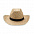 Ковбойская шляпа из натуральной с логотипом в Волгограде заказать по выгодной цене в кибермаркете AvroraStore