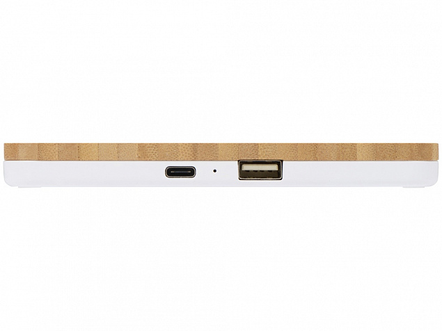 Беспроводное зарядное устройство-органайзер из бамбука Timber с логотипом в Волгограде заказать по выгодной цене в кибермаркете AvroraStore