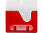 Подставка под ручки  Навесная, красный с логотипом в Волгограде заказать по выгодной цене в кибермаркете AvroraStore