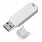 USB flash-карта UNIVERSAL (8Гб), белая, 5,8х1,7х0,6 см, пластик с логотипом в Волгограде заказать по выгодной цене в кибермаркете AvroraStore