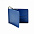 Держатель банковских карт Drogo с металлическим прижимом для купюр, синий с логотипом в Волгограде заказать по выгодной цене в кибермаркете AvroraStore