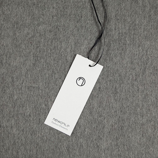 Шарф Noble, серый с логотипом в Волгограде заказать по выгодной цене в кибермаркете AvroraStore