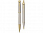 Набор Parker IM Core Brushed Metal GT: ручка шариковая, ручка роллер с логотипом в Волгограде заказать по выгодной цене в кибермаркете AvroraStore