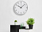 Пластиковые настенные часы «Carte blanche» с логотипом в Волгограде заказать по выгодной цене в кибермаркете AvroraStore