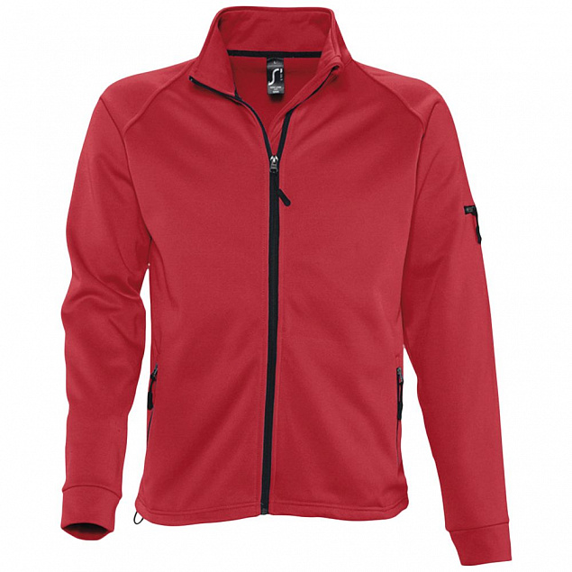 Куртка флисовая мужская New look men 250, красная с логотипом в Волгограде заказать по выгодной цене в кибермаркете AvroraStore