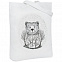 Холщовая сумка Bear, молочно-белая с логотипом в Волгограде заказать по выгодной цене в кибермаркете AvroraStore