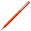 Ручка шариковая Hotel Chrome, ver.2, оранжевая с логотипом в Волгограде заказать по выгодной цене в кибермаркете AvroraStore