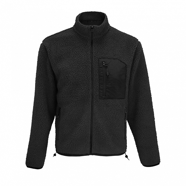 Куртка унисекс Fury, темно-серая (графит) с логотипом в Волгограде заказать по выгодной цене в кибермаркете AvroraStore