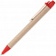 Ручка шариковая Wandy, красная с логотипом в Волгограде заказать по выгодной цене в кибермаркете AvroraStore