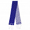 Вязаный шарфик Dress Cup, синий с логотипом в Волгограде заказать по выгодной цене в кибермаркете AvroraStore