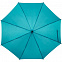 Зонт-трость Standard, бирюзовый с логотипом в Волгограде заказать по выгодной цене в кибермаркете AvroraStore