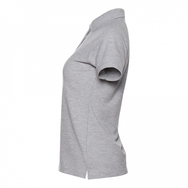 Рубашка поло Рубашка женская 04WL Серый меланж с логотипом в Волгограде заказать по выгодной цене в кибермаркете AvroraStore
