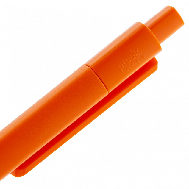 Ручка шариковая Prodir DS4 PMM-P, оранжевая с логотипом в Волгограде заказать по выгодной цене в кибермаркете AvroraStore