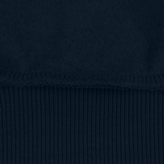 Толстовка на молнии с капюшоном Unit Siverga Heavy, темно-синяя с логотипом в Волгограде заказать по выгодной цене в кибермаркете AvroraStore