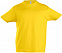 Футболка детская Imperial Kids 190, желтая с логотипом в Волгограде заказать по выгодной цене в кибермаркете AvroraStore