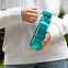 Спортивная бутылка для воды, Jump, 450 ml, аква с логотипом в Волгограде заказать по выгодной цене в кибермаркете AvroraStore