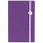 Блокнот Shall Round, фиолетовый с логотипом в Волгограде заказать по выгодной цене в кибермаркете AvroraStore