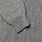 Джемпер Stitch с контрастной отделкой, серый с бордовым с логотипом в Волгограде заказать по выгодной цене в кибермаркете AvroraStore