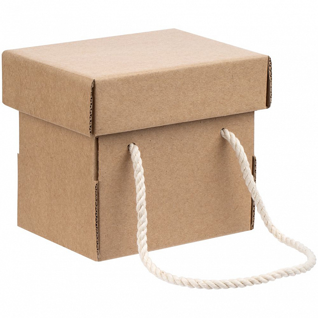 Коробка для кружки Kitbag, с длинными ручками с логотипом в Волгограде заказать по выгодной цене в кибермаркете AvroraStore