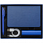 Набор Plus, синий с логотипом в Волгограде заказать по выгодной цене в кибермаркете AvroraStore