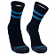 Водонепроницаемые носки Running Lite, черные с голубым с логотипом в Волгограде заказать по выгодной цене в кибермаркете AvroraStore