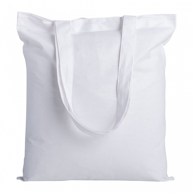 Холщовая сумка Neat 140, белая с логотипом в Волгограде заказать по выгодной цене в кибермаркете AvroraStore