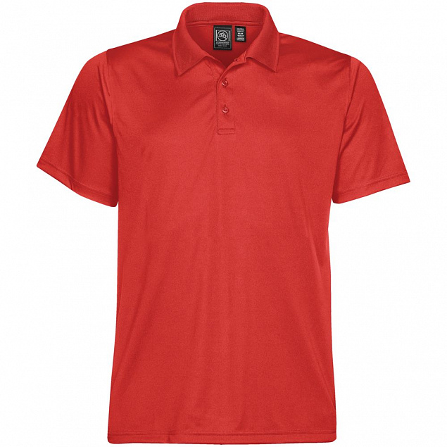 Рубашка поло мужская Eclipse H2X-Dry, красная с логотипом в Волгограде заказать по выгодной цене в кибермаркете AvroraStore