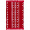 Плед Onego, красный с логотипом в Волгограде заказать по выгодной цене в кибермаркете AvroraStore
