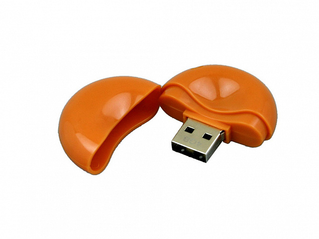USB 2.0- флешка промо на 8 Гб круглой формы с логотипом в Волгограде заказать по выгодной цене в кибермаркете AvroraStore