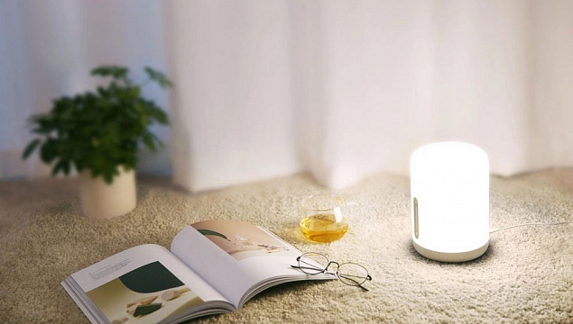 Лампа Mi Bedside Lamp 2, белая с логотипом в Волгограде заказать по выгодной цене в кибермаркете AvroraStore