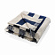 Пляжное полотенце Ukiyo Yukari XL из переработанного хлопка AWARE™, 100x180 см с логотипом в Волгограде заказать по выгодной цене в кибермаркете AvroraStore