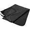 Плед для пикника Soft & Dry, черный с логотипом в Волгограде заказать по выгодной цене в кибермаркете AvroraStore