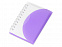 Блокнот А7 Post, пурпурный с логотипом в Волгограде заказать по выгодной цене в кибермаркете AvroraStore