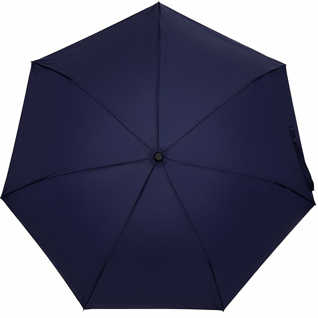 Зонт складной Trend Magic AOC, темно-синий с логотипом в Волгограде заказать по выгодной цене в кибермаркете AvroraStore