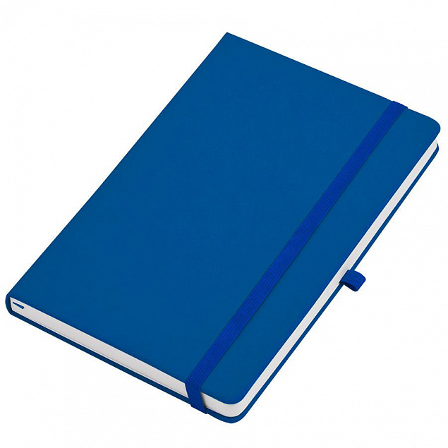 Набор подарочный SOFT-STYLE: бизнес-блокнот, ручка, кружка, коробка, стружка, синий с логотипом в Волгограде заказать по выгодной цене в кибермаркете AvroraStore