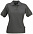 Рубашка поло женская SEMORA, черная с логотипом в Волгограде заказать по выгодной цене в кибермаркете AvroraStore