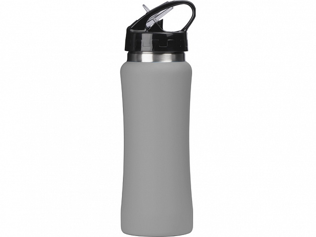 Бутылка для воды «Bottle C1», soft touch, 600 мл с логотипом в Волгограде заказать по выгодной цене в кибермаркете AvroraStore
