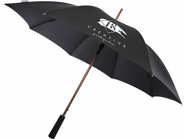 Pasadena 23-дюймовый зонт с механизмом автоматического открытия и алюминиевым штоком, rose gold с логотипом в Волгограде заказать по выгодной цене в кибермаркете AvroraStore