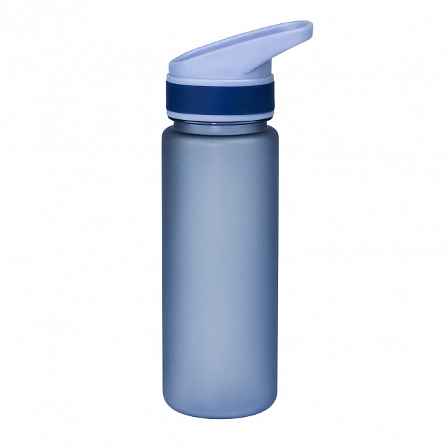 Спортивная бутылка для воды, Forza, 600 ml, синяя с логотипом в Волгограде заказать по выгодной цене в кибермаркете AvroraStore