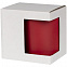 Коробка для кружки с окном Cupcase, белая с логотипом в Волгограде заказать по выгодной цене в кибермаркете AvroraStore