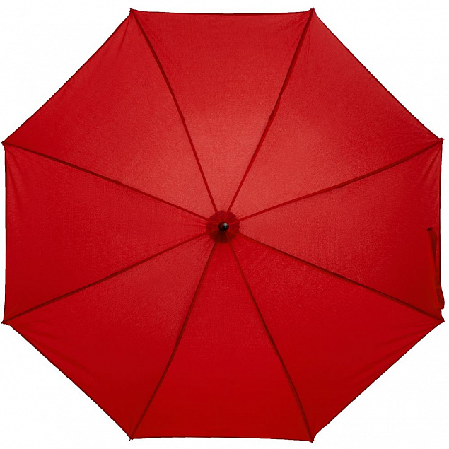 Зонт-трость Color Play, красный с логотипом в Волгограде заказать по выгодной цене в кибермаркете AvroraStore