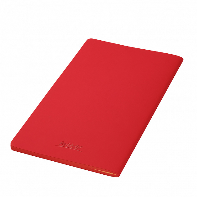 Блокнот Portobello Notebook Trend, Alpha slim, красный с логотипом в Волгограде заказать по выгодной цене в кибермаркете AvroraStore