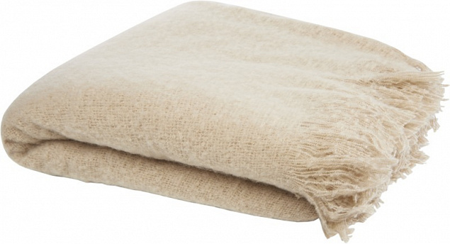 Мохеровое одеяло из вторичного ПЭТ Ivy с логотипом в Волгограде заказать по выгодной цене в кибермаркете AvroraStore