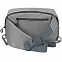 Рюкзак на одно плечо Burst Tweed, серый с логотипом в Волгограде заказать по выгодной цене в кибермаркете AvroraStore