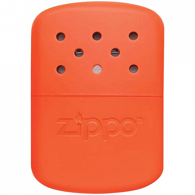 Каталитическая грелка для рук Zippo, оранжевая с логотипом в Волгограде заказать по выгодной цене в кибермаркете AvroraStore