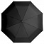 Зонт складной Unit Light, черный с логотипом в Волгограде заказать по выгодной цене в кибермаркете AvroraStore