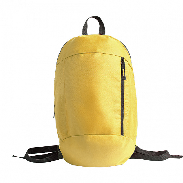 Рюкзак Rush, жёлтый, 40 x 24 см, 100% полиэстер 600D с логотипом в Волгограде заказать по выгодной цене в кибермаркете AvroraStore