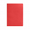 Ежедневник недатированный Tony, А5, красный, кремовый блок в клетку с логотипом в Волгограде заказать по выгодной цене в кибермаркете AvroraStore
